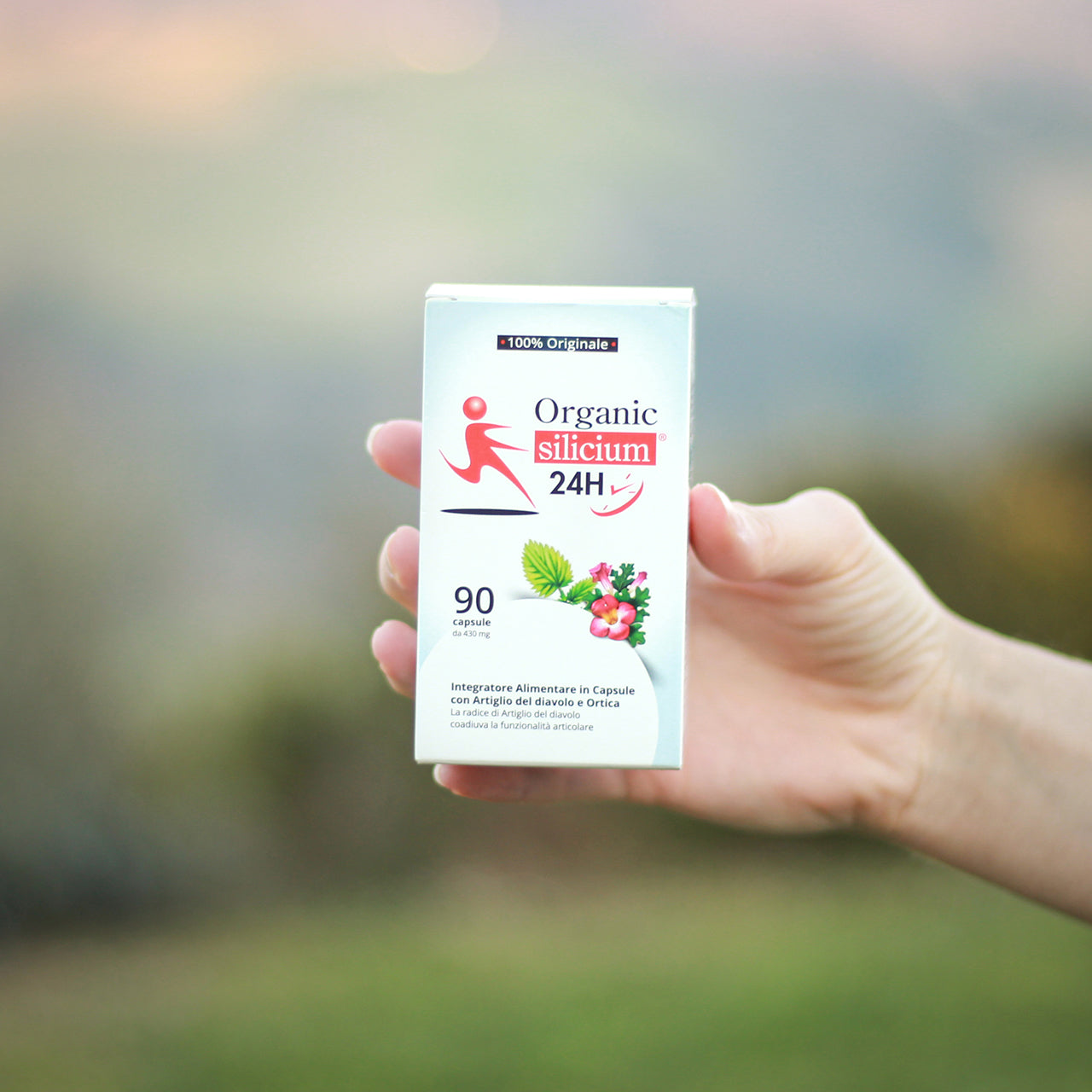 Capsule Organic silicium 24H - 90 capsule - Artiglio del diavolo