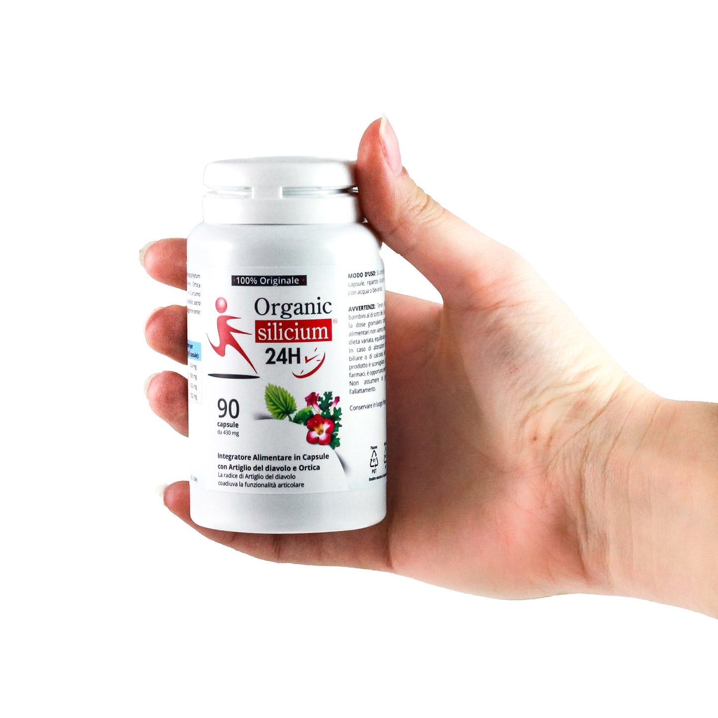 Capsule Organic silicium 24H - 90 capsule - Artiglio del diavolo