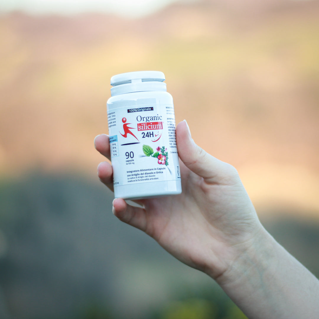 Capsule Organic silicium 24H - 90 capsule - Artiglio del diavolo