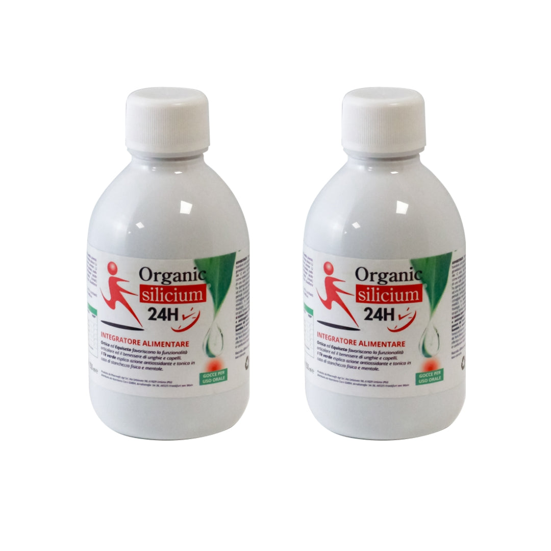 Drink Organic silicium 24H - Uso Orale - Ortica e Equiseto